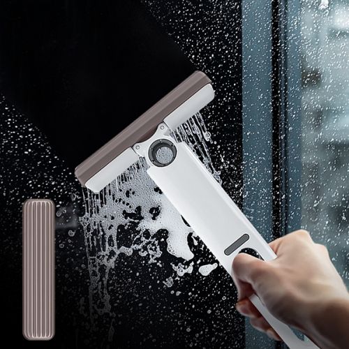 Mini Mop Portable Self-Squeeze Short Mop, Mini Lazy Hand Wash-Free Strong Absorbent Mop
