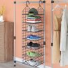 Hanging Closet Organizer with 7 Shelves