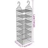 Hanging Closet Organizer with 7 Shelves 2 pcs
