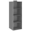 Hanging Closet Organizers 2 pcs with 4 Shelves Fabric