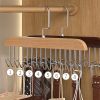 Bra Organizer for Closet Hanging, Space Saving Belt Hanger