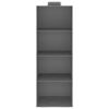 Hanging Closet Organizers 2 pcs with 4 Shelves Fabric