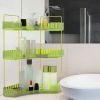 Bathroom Countertop Organizer 3 Tier Corner Makeup Storage Shelf Vanity Cosmetic Perfume Tray Clear Corner Rack for Bedroom Bathroom Kitchen